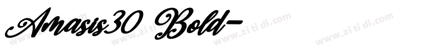 Amasis30 Bold字体转换 Amasis30 Bold字体转换